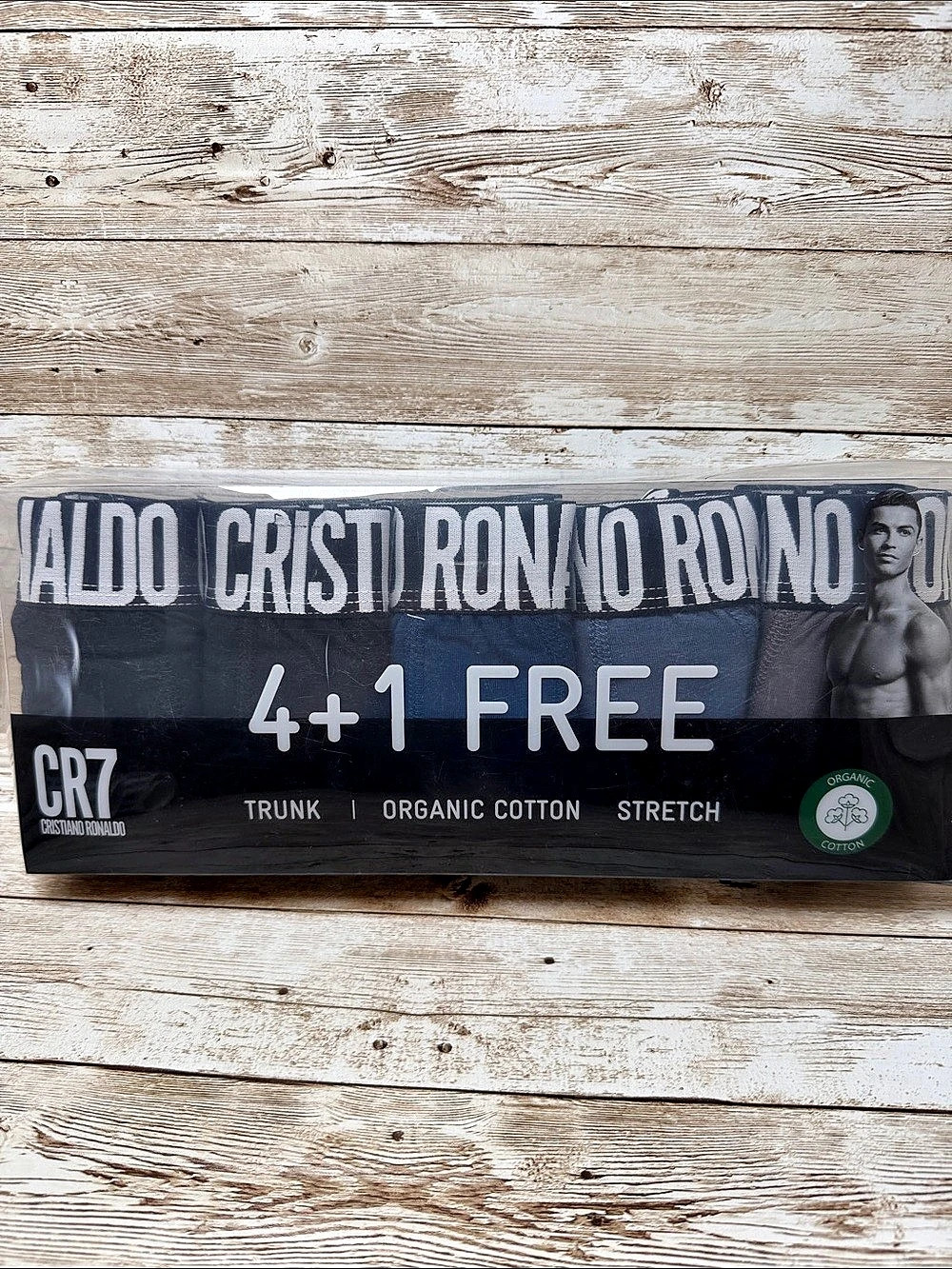 CR7 Cristiano Ronaldo CR7 Trunk Men's Organic Cotton Trunk XL NEW
